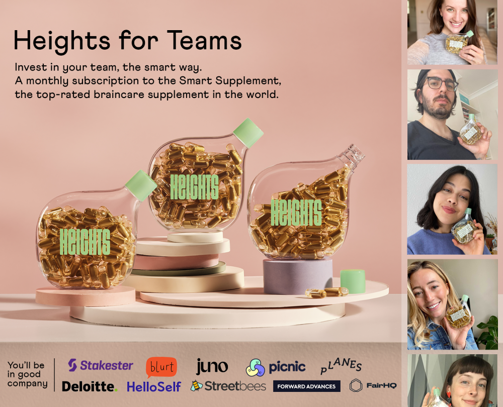 Heights for team - Three Smart Supplements and multiple Heights customers