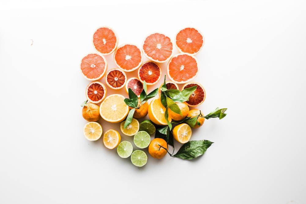 Citrus fruits as a food source for B vitamins